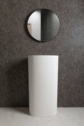 pedestal basin Solidcliff P 50-PEDESTAL WASHBASINS-訂造一體無縫洗手盆,Tailor made Washbasins,waterbasin hk, 浴室物料,浴室裝修,訂造洗手盆,浴室翻新,Bathroomware ,Bespoke bathroom,浴室配件,訂造浴室潔具,訂造浴室傢俬,香港 浴室設計 公司,best custom bathroom furniture HK, Infinite Bath