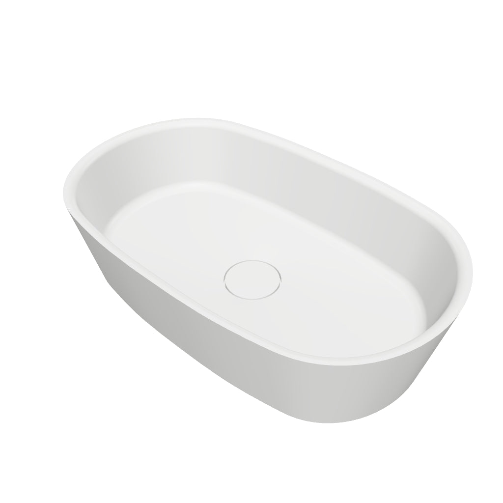 INFINITE | Niagara E 50L Overcounter Washbasin | INFINITE Solid Surfaces