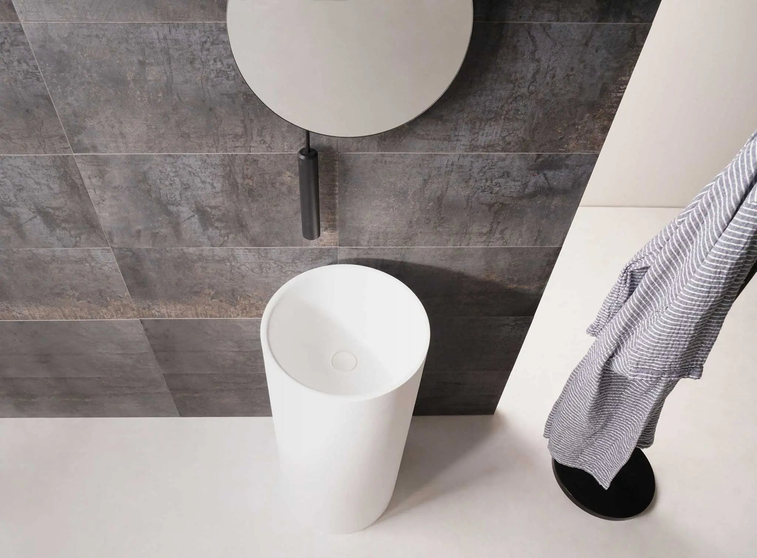 pedestal basin Niagara P 40-PEDESTALs WASHBASINS-訂造一體無縫洗手盆,Tailor made Washbasins,waterbasin hk, 浴室物料,浴室裝修,訂造洗手盆,浴室翻新,Bathroomware ,Bespoke bathroom,浴室配件,訂造浴室潔具,訂造浴室傢俬,香港 浴室設計 公司,best custom bathroom furniture HK, Infinite Bath