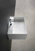CUBE-X WM 40 w/Shelf-WALL MOUNT WASHBASINS-訂造一體無縫洗手盆,Tailor made Washbasins,waterbasin hk, 浴室物料,浴室裝修,訂造洗手盆,浴室翻新,Bathroomware ,Bespoke bathroom,浴室配件,訂造浴室潔具,訂造浴室傢俬,香港 浴室設計 公司,best custom bathroom furniture HK, Infinite Bath