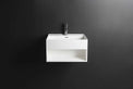 CUBE-X WM 60 w/Shelf-WALL MOUNT WASHBASINS-訂造一體無縫洗手盆,Tailor made Washbasins,waterbasin hk, 浴室物料,浴室裝修,訂造洗手盆,浴室翻新,Bathroomware ,Bespoke bathroom,浴室配件,訂造浴室潔具,訂造浴室傢俬,香港 浴室設計 公司,best custom bathroom furniture HK, Infinite Bath