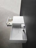 bathroom vanity CUBE-X WM 90R w/Drawer-WALL MOUNT WASHBASINS-訂造一體無縫洗手盆,Tailor made Washbasins,waterbasin hk, 浴室物料,浴室裝修,訂造洗手盆,浴室翻新,Bathroomware ,Bespoke bathroom,浴室配件,訂造浴室潔具,訂造浴室傢俬,香港 浴室設計 公司,best custom bathroom furniture HK, Infinite Bath