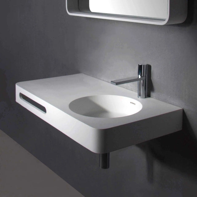 Cirque WM 90R-WALL MOUNT WASHBASINS-訂造一體無縫洗手盆,Tailor made Washbasins,waterbasin hk, 浴室物料,浴室裝修,訂造洗手盆,浴室翻新,Bathroomware ,Bespoke bathroom,浴室配件,訂造浴室潔具,訂造浴室傢俬,香港 浴室設計 公司,best custom bathroom furniture HK, Infinite Bath