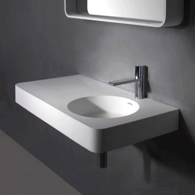 Cirque WM 55R-WALL MOUNT WASHBASINS-訂造一體無縫洗手盆,Tailor made Washbasins,waterbasin hk, 浴室物料,浴室裝修,訂造洗手盆,浴室翻新,Bathroomware ,Bespoke bathroom,浴室配件,訂造浴室潔具,訂造浴室傢俬,香港 浴室設計 公司,best custom bathroom furniture HK, Infinite Bath
