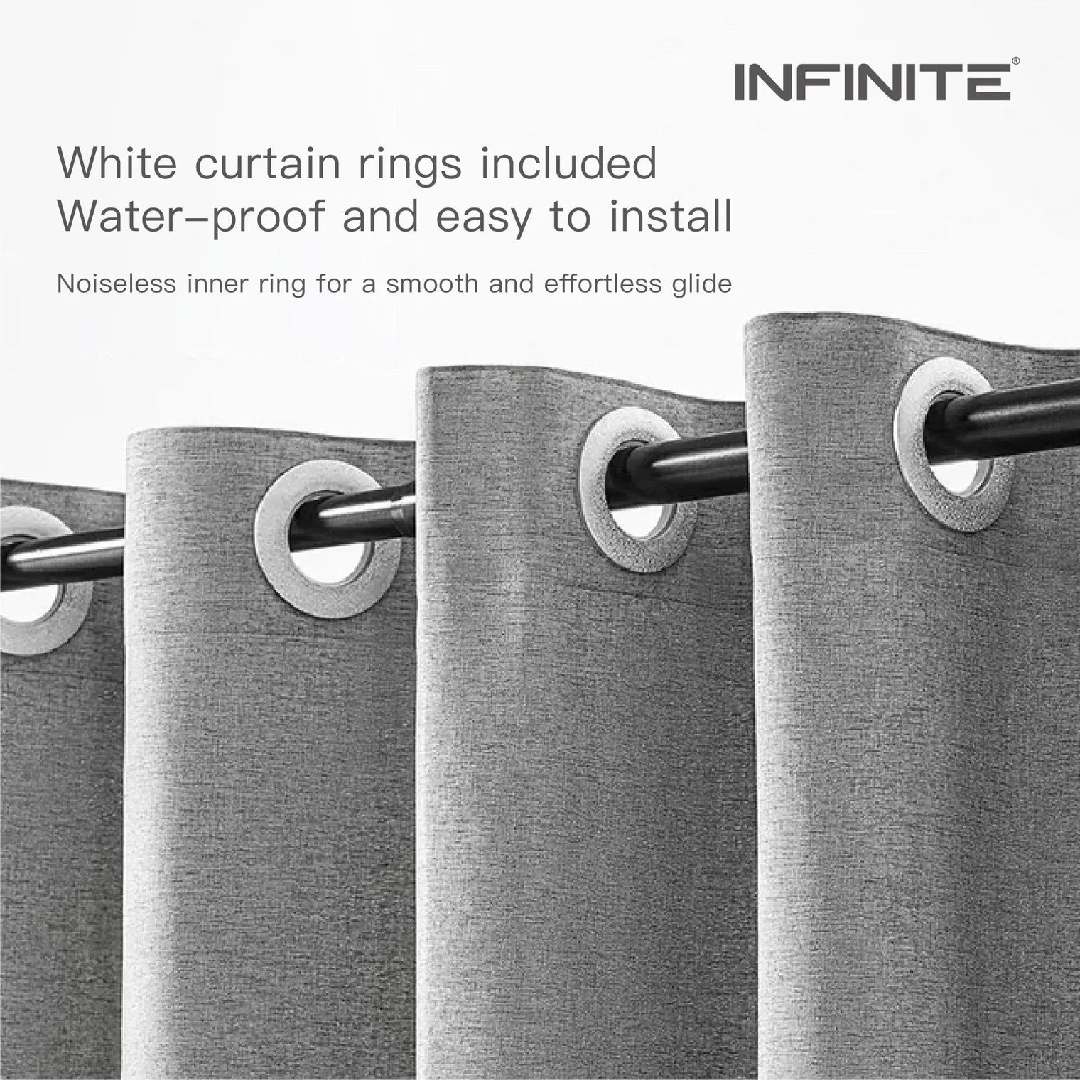 SCORPIO Shower Curtain-Shower Curtains-INFINITE-訂造洗手盆,浴室翻新, small size bathtubs, custom-made bathtub HK,freestanding bathtub Hong Kong, 獨立式 浴缸 香港, premium bathtub brands HK, Where to buy bathtubs in Hong Kong, best custom bathroom furniture HK, Infinite Bath, Infinite浴缸, Cloakroom,Vanities, Mirrors,Bathroom Furniture, 浴室裝修,浴室 櫃 訂造