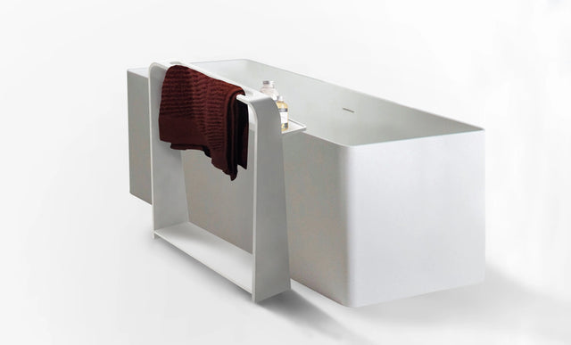 CIRQUE 128 Towel Stand-8050 Solid Surfaces Home-INFINITE-訂造洗手盆,浴室翻新, small size bathtubs, custom-made bathtub HK,freestanding bathtub Hong Kong, 獨立式 浴缸 香港, premium bathtub brands HK, Where to buy bathtubs in Hong Kong, best custom bathroom furniture HK, Infinite Bath, Infinite浴缸, Cloakroom,Vanities, Mirrors,Bathroom Furniture, 浴室裝修,浴室 櫃 訂造