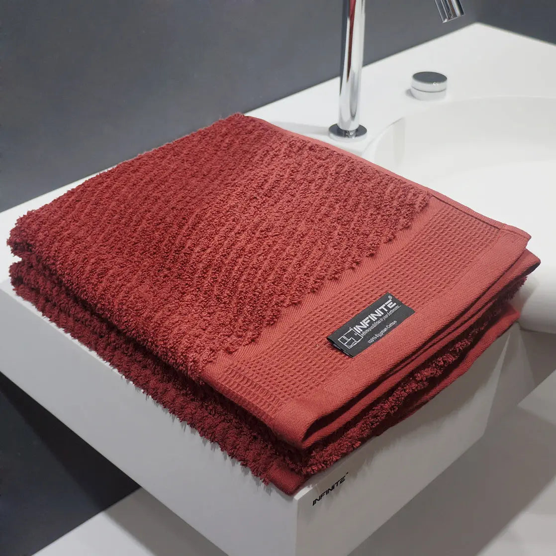 Egyptian Bath Towel-Towels-INFINITE BATH-訂造洗手盆,浴室翻新, small size bathtubs, custom-made bathtub HK,freestanding bathtub Hong Kong, 獨立式 浴缸 香港, premium bathtub brands HK, Where to buy bathtubs in Hong Kong, best custom bathroom furniture HK, Infinite Bath, Infinite浴缸, Cloakroom,Vanities, Mirrors,Bathroom Furniture, 浴室裝修,浴室 櫃 訂造