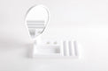 192 Cosmetics Tray w/Mirror-8050 Solid Surfaces Home-INFINITE-訂造洗手盆,浴室翻新, small size bathtubs, custom-made bathtub HK,freestanding bathtub Hong Kong, 獨立式 浴缸 香港, premium bathtub brands HK, Where to buy bathtubs in Hong Kong, best custom bathroom furniture HK, Infinite Bath, Infinite浴缸, Cloakroom,Vanities, Mirrors,Bathroom Furniture, 浴室裝修,浴室 櫃 訂造