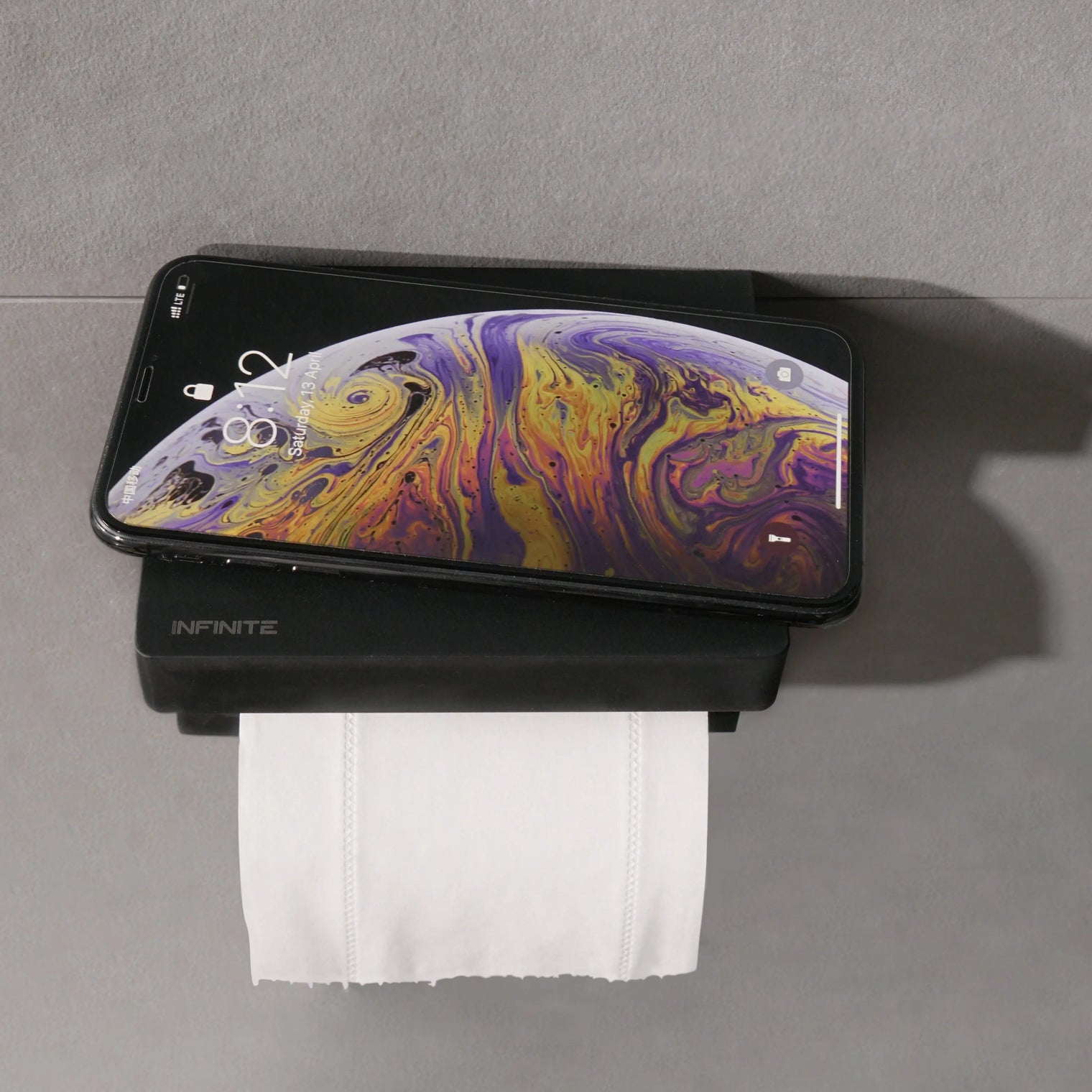 WIEN Toilet Roll Holder w/shelf-Toilet Roll Holders-high-end bathtub showroom Hong Kong, Infinite Bath, Infinite Showroom, mirror cabinet,Bathtub details, Bathroom Accessories,bathroom solid surface, bathroom tailor,bathroom furniture, 浴室物料,浴室配件,浴缸香港, Bathroomware ,Bespoke bathroom,洗手盤 訂造,Cloakroom,Vanities, Mirrors,Bathroom Furniture, 浴室裝修,浴室 櫃 訂造