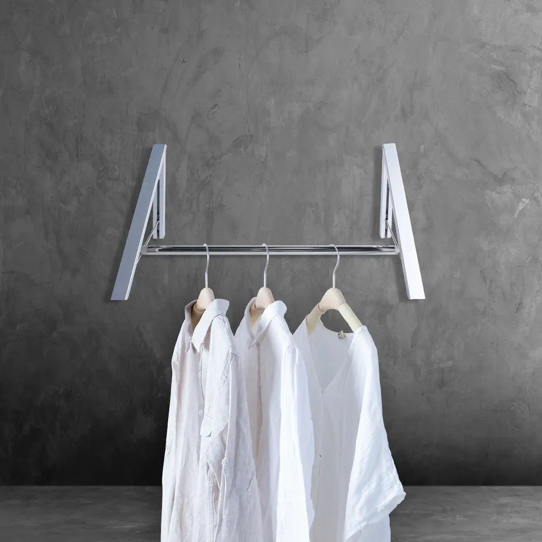 Foldable Clothes Rack Set-Accessories-INFINITE-訂造洗手盆,浴室翻新, small size bathtubs, custom-made bathtub HK,freestanding bathtub Hong Kong, 獨立式 浴缸 香港, premium bathtub brands HK, Where to buy bathtubs in Hong Kong, best custom bathroom furniture HK, Infinite Bath, Infinite浴缸, Cloakroom,Vanities, Mirrors,Bathroom Furniture, 浴室裝修,浴室 櫃 訂造