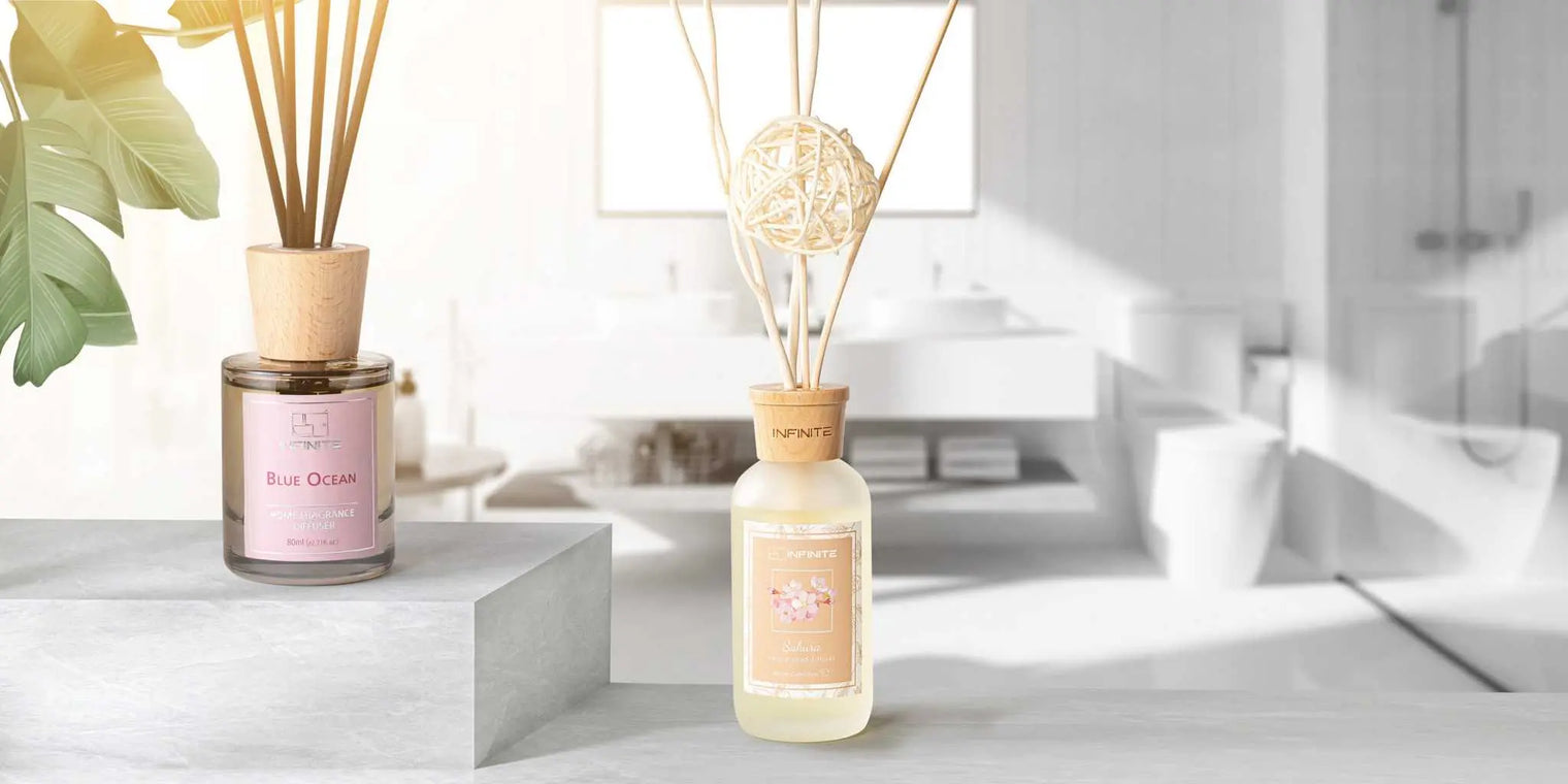 Flower Scents,INFINITE BATH,Aroma Diffuser,浴室廁所消臭,洗手間香薰,bathroom diffuser, toilet diffuser, bespoke bathroom hk,浴室擴香, 香港浴室設計, bathroom design hong kong