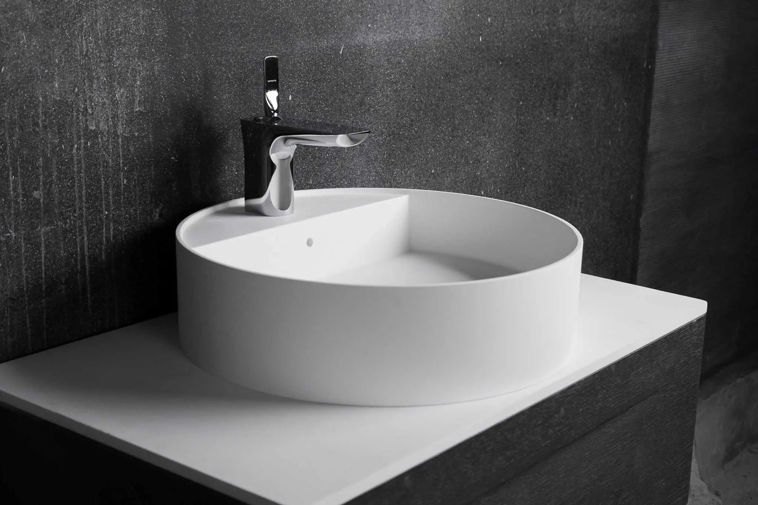 Carpi 45.5-OVERCOUNTER WASHBASINS-訂造一體無縫洗手盆,Tailor made Washbasins,waterbasin hk, 浴室物料,浴室裝修,訂造洗手盆,浴室翻新,Bathroomware ,Bespoke bathroom,浴室配件,訂造浴室潔具,訂造浴室傢俬,香港 浴室設計 公司,best custom bathroom furniture HK, Infinite Bath