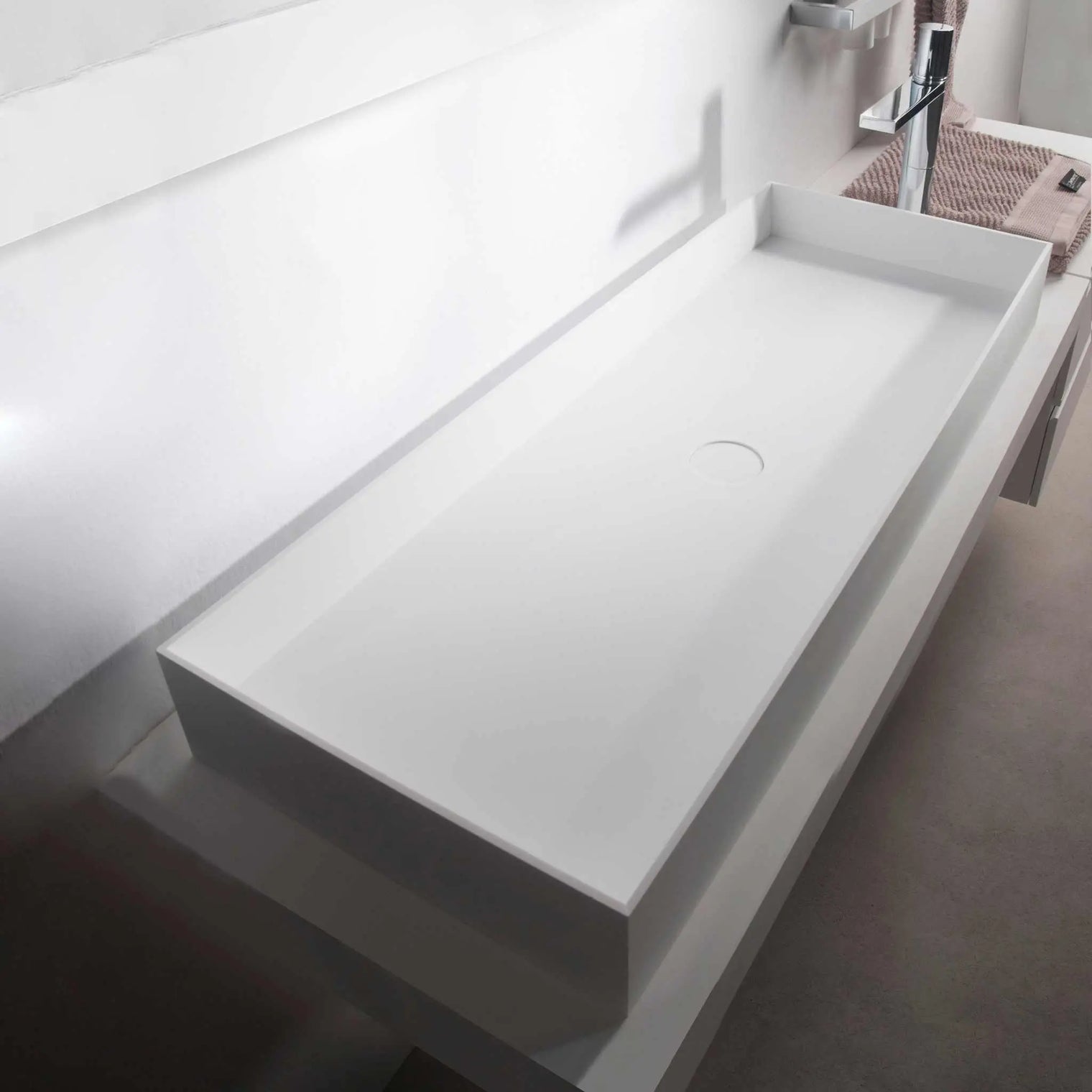 Super Thin Edge R 100-OVERCOUNTER WASHBASINS-訂造一體無縫洗手盆,Tailor made Washbasins,waterbasin hk, 浴室物料,浴室裝修,訂造洗手盆,浴室翻新,Bathroomware ,Bespoke bathroom,浴室配件,訂造浴室潔具,訂造浴室傢俬,香港 浴室設計 公司,best custom bathroom furniture HK, Infinite Bath